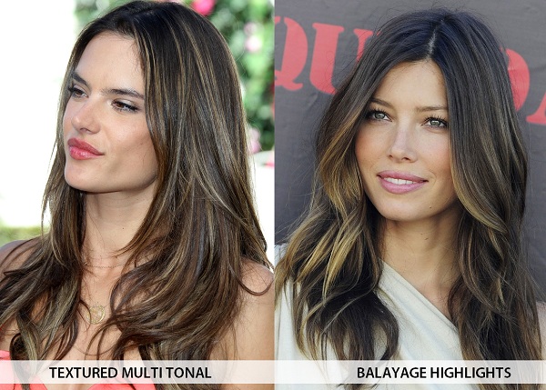 Different types of hair highlights and techniques