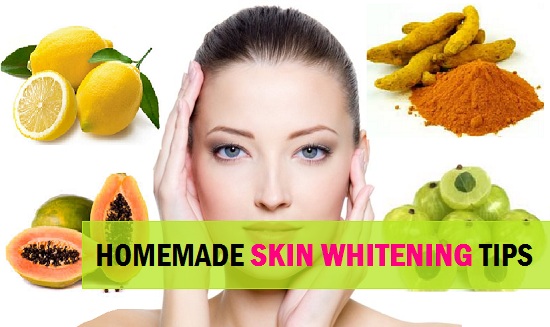 Homemade Face Whitening Beauty Tips for Men and Women