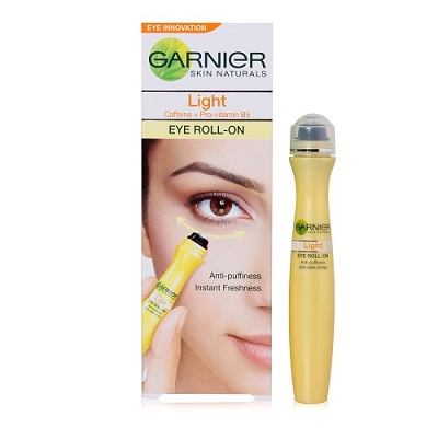 Eye creams in India garnier roll on