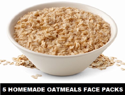 home made oatmeal afce packs