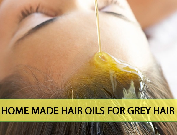 homemade hair oil for grey hair
