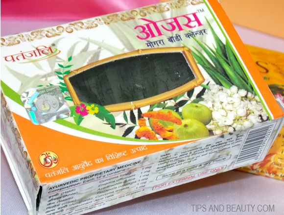 Patanjali Ojas Mogra body cleanser Soap Review and Price