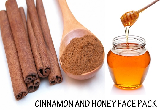 cinnamon honey face pack homemade
