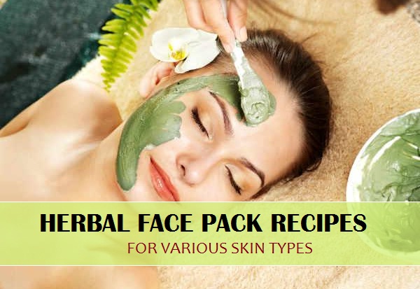 herbal face packs homemadefor glowing fairness, anti aging