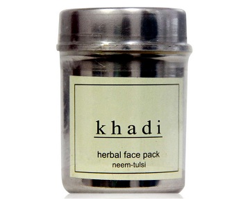 khadi face pack with neem tulsi