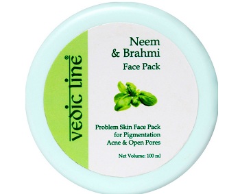 vedicline neem and brahmi face pack