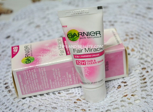 Garnier Fair Miracle fairness cream review price