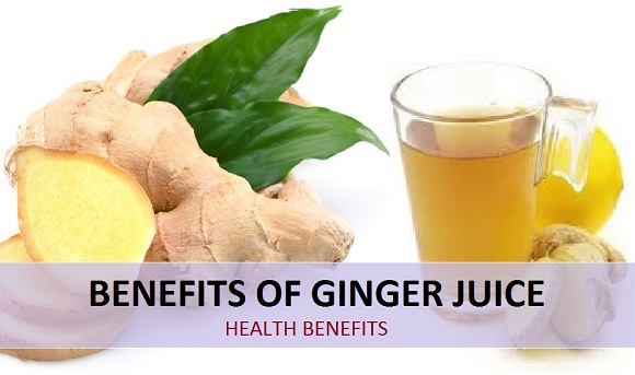 health benefits of ginger juice