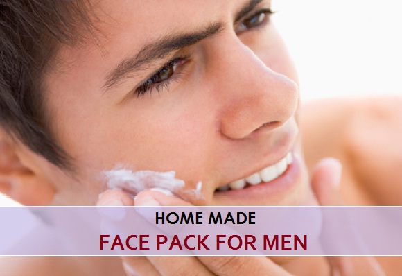 home made face pack for men