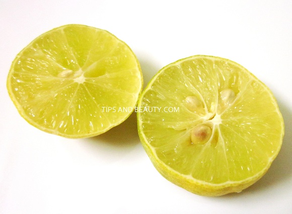 lemon to get rid of pimple marks