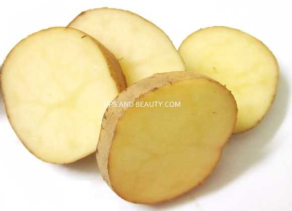 potato homeremedies to get rid of whiteheads