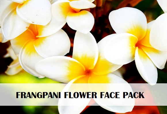 Frangpani flower face packs