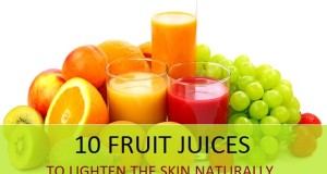 Fruit Juices to lighten the skin naturally