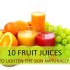 Fruit Juices to lighten the skin naturally
