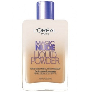 L'oreal Paris Magic Nude Liquid Powder foundation for oily skin
