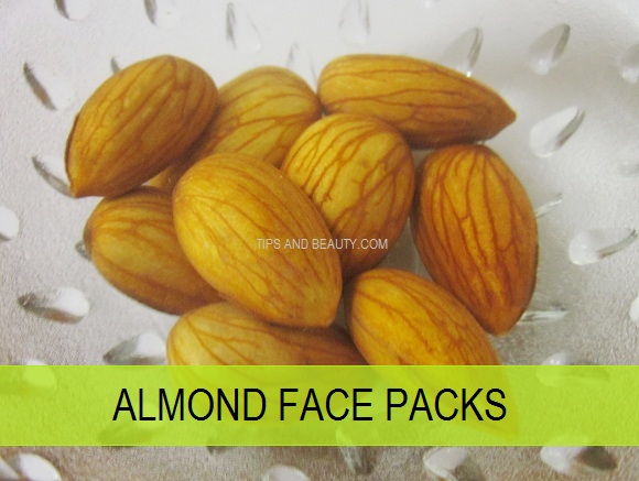 almond face pack homemade for glow and fairness