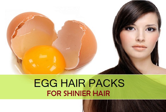 4 Best Homemade Egg Hair Packs and Masks for Hair fall and Shiny Hair