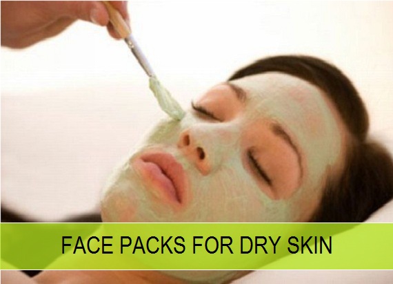 face packs for dry skin at home made