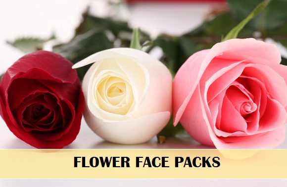 flower face packs at home for fair skin