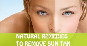 natural remedies to remove sun tan