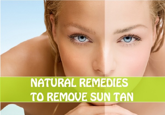natural remedies to remove sun tan