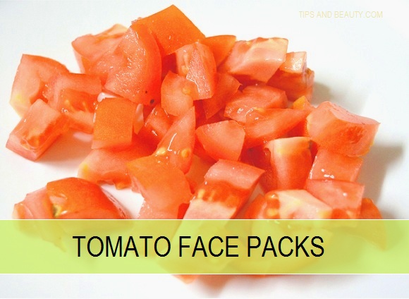Tomato face pack for tan free glowing skin