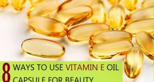 Vitamin E Oil Capsule for Beauty