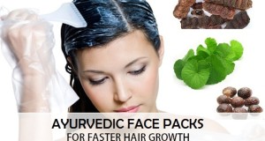 Ayurvedic hair packs for faster hair growth and long hair