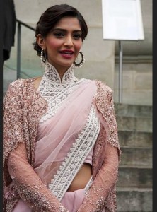 Full sleeves saree blouse