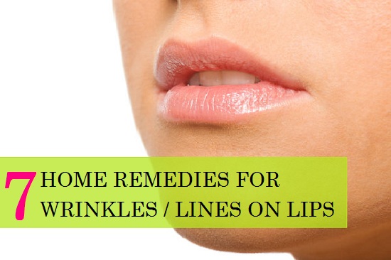 Home Remedies For Treating Wrinkles On Lips For Smooth Rosy Lips Tips   Home Reemdies For Wrinkles On Lips 