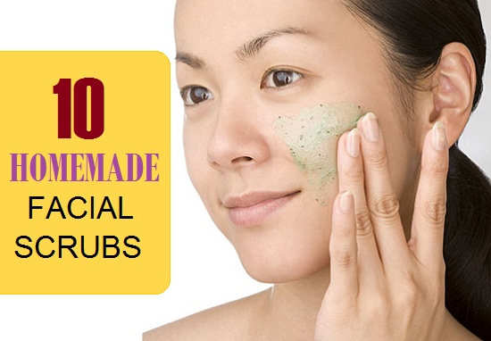 10 Facial Scrubs at home for all skin types
