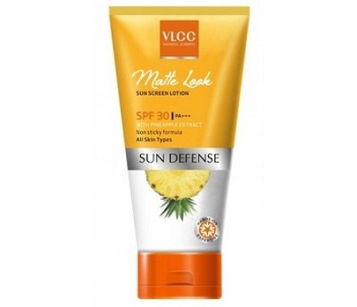 Vlcc matte look suncreen for oily skin