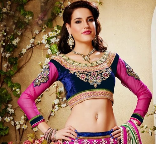 lehenga blouse design girls