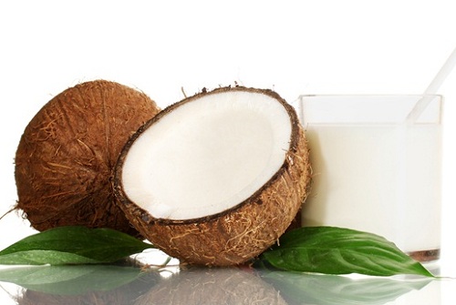 coconut milk foor scrub