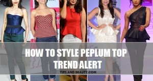 Peplum Tops Trend: Celebrity Fashion