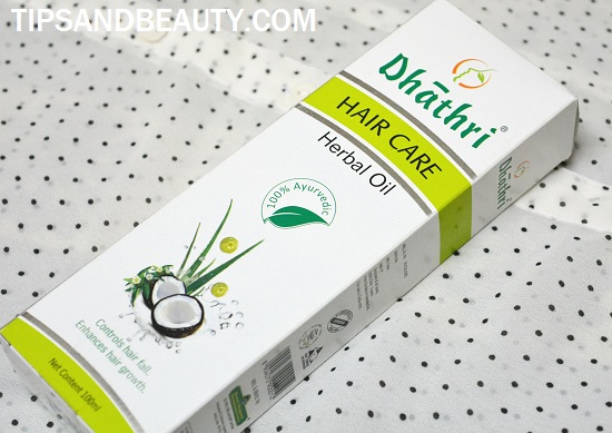 Dhathri herbal hair oil review, price and usage