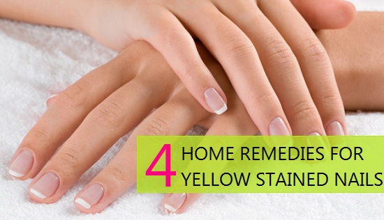 Natural Remedies for Yellow Nails and Stain Removal