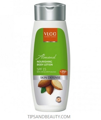 VLCC Almond Nourishing Body Lotion with SPF 15