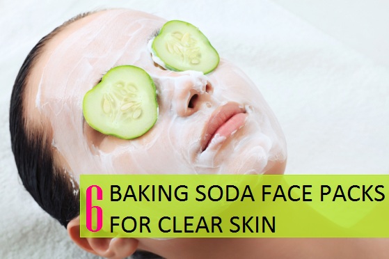 Baking Soda Face Packs for Acne, Pimples, Bright Clear white skin