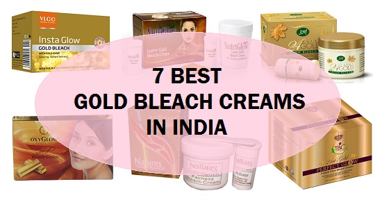 Gold Bleach Creams in India 