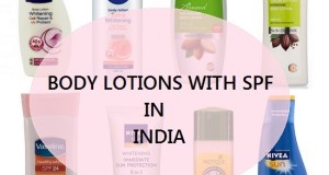 body lotions with SPF in india with price
