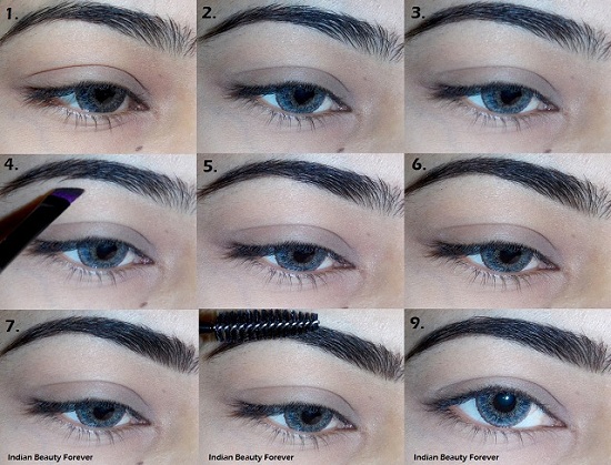 How to fill Eyebrows with Eyebrow Pencil/ Powder: Tutorial