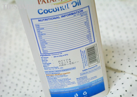 Patanjali Coconut Oil Review, Price and Uses ingredients