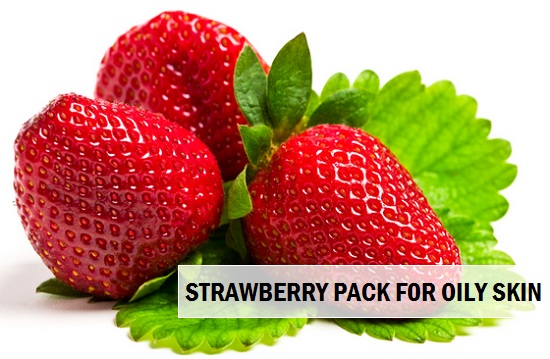 strawberry Face Packs for Oily Skin Whitening