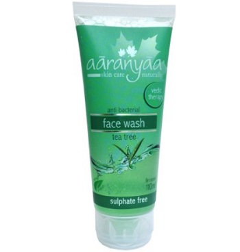 Aaranya Sulphate free anti bacterial tea tree face wash