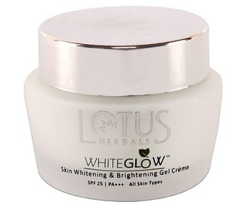 Lotus Herbals Whiteglow Skin Whitening and Brightening Gel crème