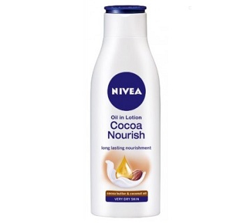Nivea cocoa nourish body lotion
