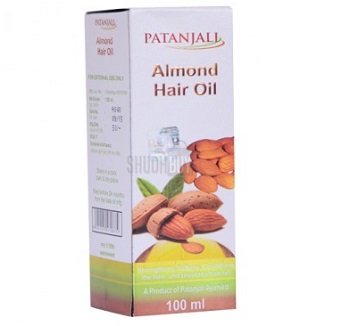 Patanjali almond hair oil