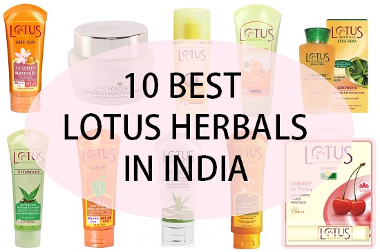 best lotus herbals products in India
