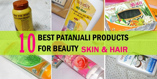 best patanjali products for skin hair and beauty